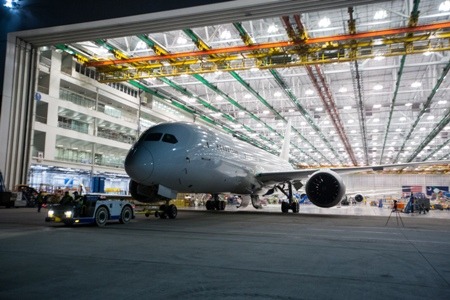 Boeing South Carolina’s 100th 787 Dreamliner Rolls Out of the Factory