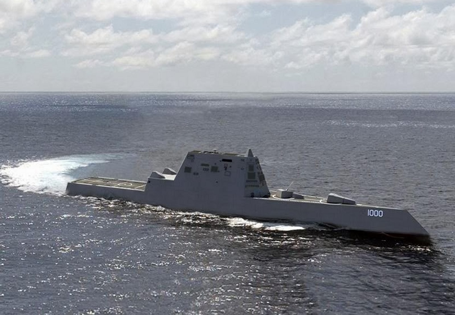 Navy to Christen Future USS Zumwalt, New Class of Destroyer